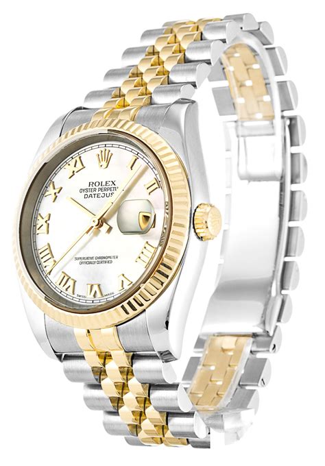 rolex datejust mother of pearl on wrist|Rolex Datejust 36mm white dial.